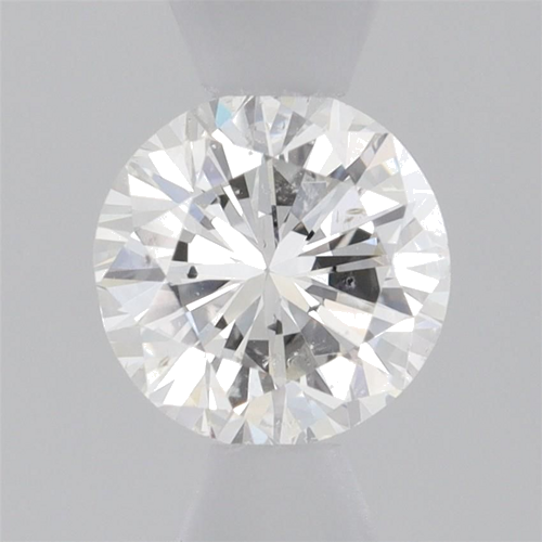 0.53 carat I-SI2 GD cut Natūralus Round Deimantas (1)