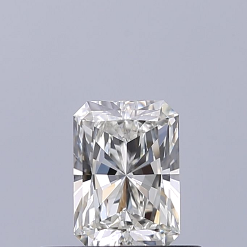 0.42 carat I-VVS2 Natūralus Radiant Deimantas (1)