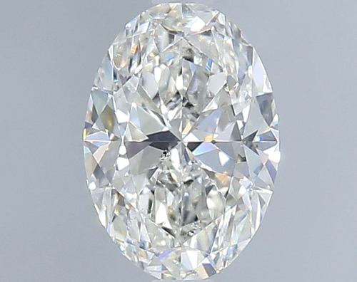 0.9 carat G-SI1 Natūralus Oval Deimantas (1)