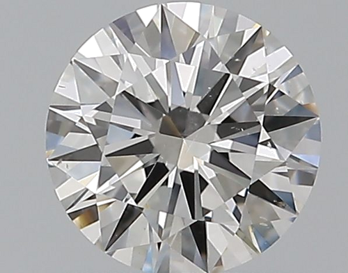 0.59 carat F-SI1 Excellent cut Natūralus Round Deimantas (1)