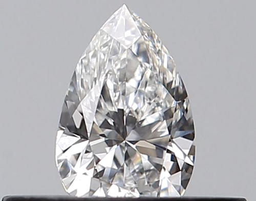 0.24 carat E-VS1 Natūralus Pear Deimantas (1)