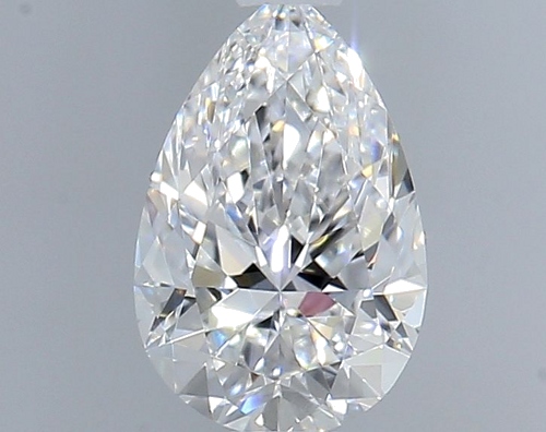 0.5 carat D-VVS1 Natūralus Pear Deimantas (1)