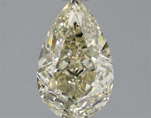 1.5 carat Fancy Light Brownish Yellow-SI1 Natūralus Pear Deimantas (1)