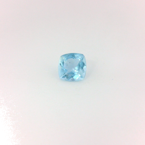 0.45 carat BLUE Cushion Aquamarine (1)
