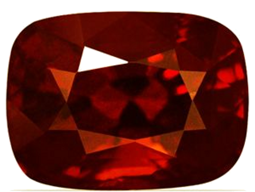 7.94 carat ORANGE Cushion Garnet (1)