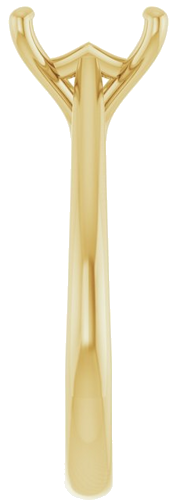 Sužadėtuvių Žiedas „Solitaire“ 14k yellow gold Square 7mm (4)