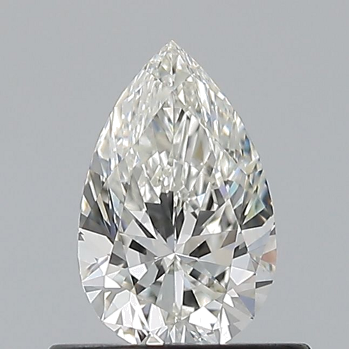 0.52 carat H-VVS1 Natūralus Pear Deimantas (1)