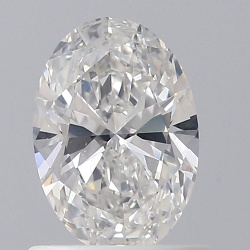 0.64 carat F-SI1 Natūralus Oval Deimantas (1)