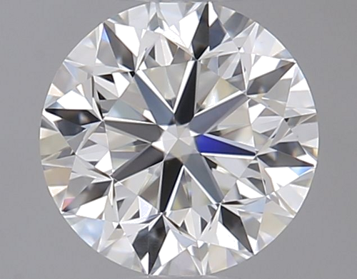 0.5 carat I-VVS2 Very Good cut Natūralus Round Deimantas (1)