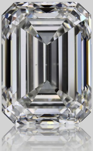 1.5 carat G-VS2 Natūralus Emerald Deimantas (1)