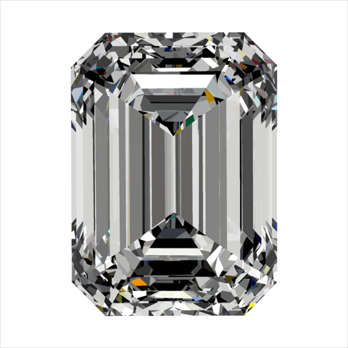 0.51 carat D-VVS1 Natūralus Emerald Deimantas (1)