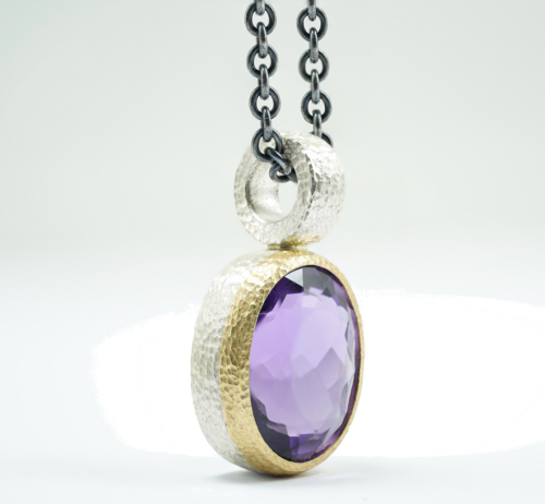 Necklace with amethyst (3)