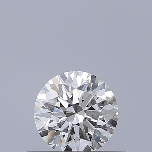 0.37 carat F-VVS1 Excellent cut Natūralus Round Deimantas (1)