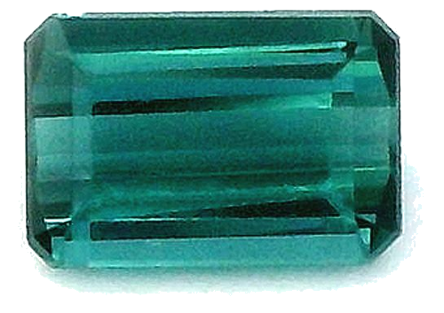0.6 carat GREEN STEP cut Octagonal Tourmaline (1)