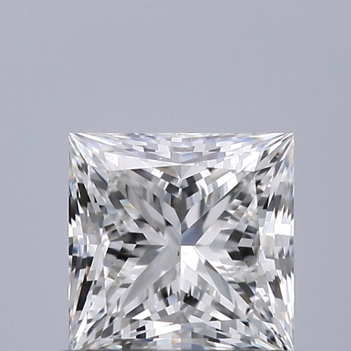 0.73 carat G-VS2 Natūralus Princess Deimantas (1)