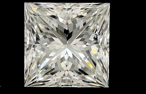 2.01 carat I-VVS2 Natūralus Princess Deimantas (1)
