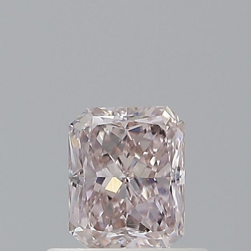 0.5 carat Fancy Pink-SI1 Natūralus Radiant Deimantas (1)