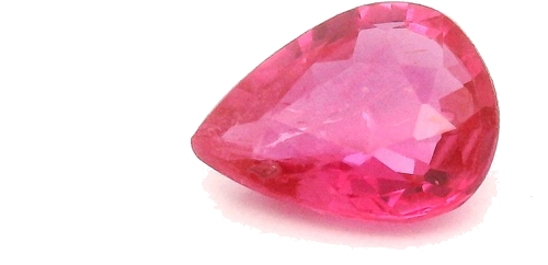 0.55 carat RED Pear Rubinas (1)