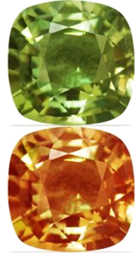 0.45 carat GREEN Cushion Alexandrite (1)