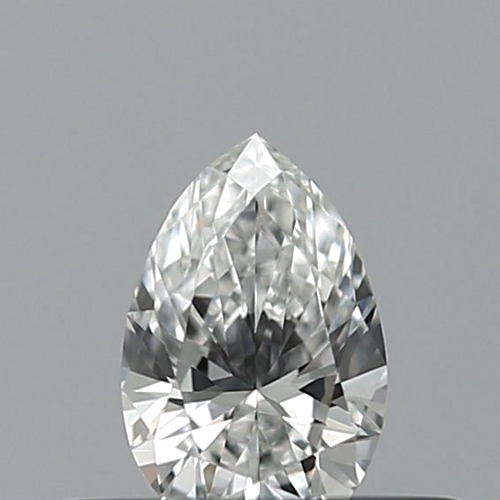 0.23 carat E-VVS1 Natūralus Pear Deimantas (1)