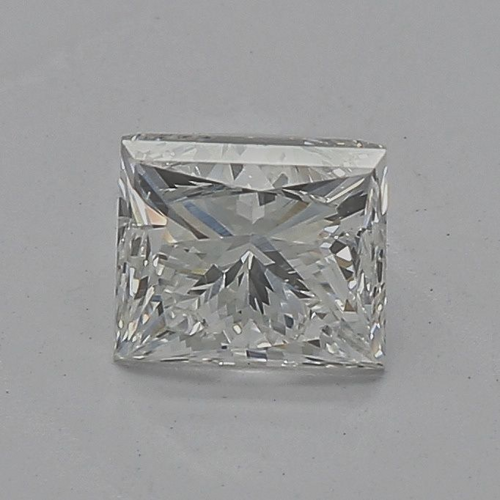 0.5 carat E-VS2 Natūralus Princess Deimantas (1)