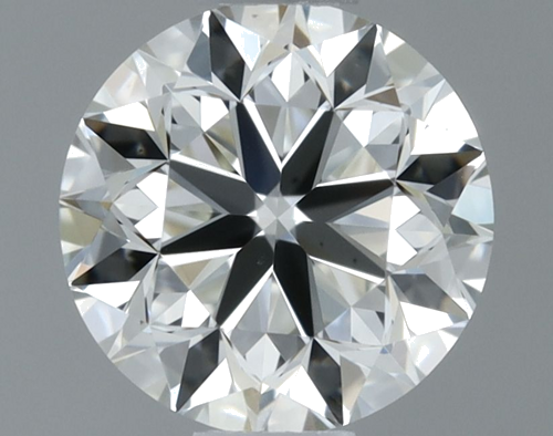 0.5 carat I-VS1 Very Good cut Natūralus Round Deimantas (1)