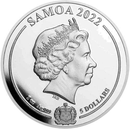 1 oz Daffy Duck 2022 Samoa 5 Dollars Silver Coin (2)