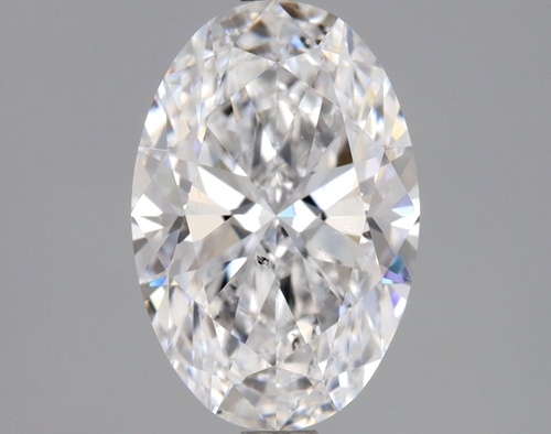 1.8 carat D-SI2 Natūralus Oval Deimantas (1)