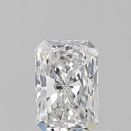 0.5 carat D-VVS2 Natūralus Radiant Deimantas (1)