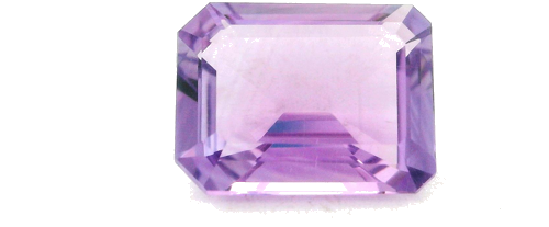 2.22 carat PURPLE STEP cut Octagonal Amethyst (1)