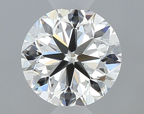 0.51 carat J-VVS2 Very Good cut Natūralus Round Deimantas (1)