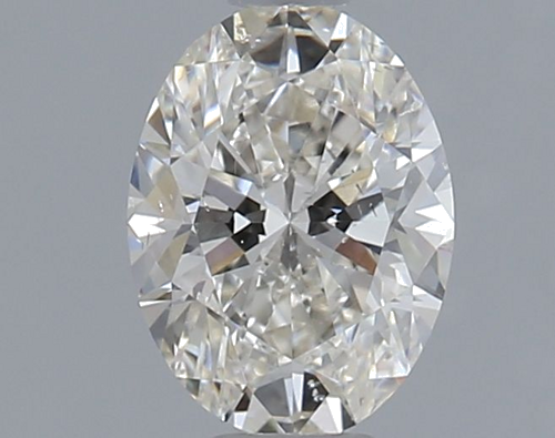 0.7 carat I-SI2 Natūralus Oval Deimantas (1)