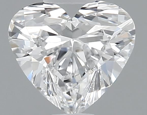0.4 carat D-VVS1 Natūralus Heart Deimantas (1)