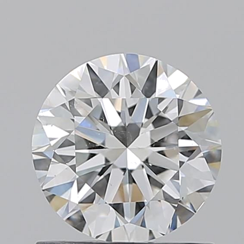 1.01 carat F-SI1 Very Good cut Natūralus Round Deimantas (1)