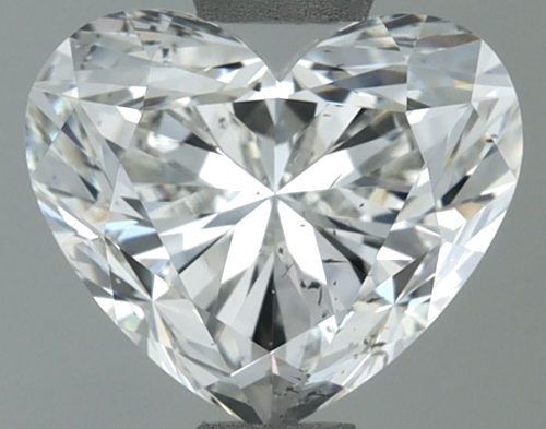 1.0 carat G-SI2 Natūralus Heart Deimantas (1)