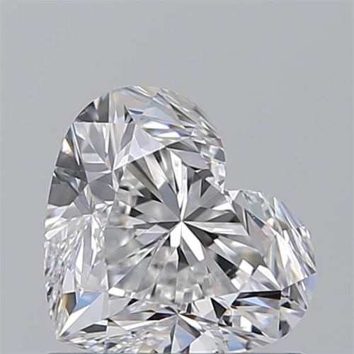 0.9 carat D-SI1 Natūralus Heart Deimantas (1)