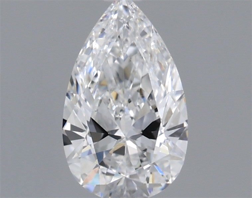 0.5 carat E-VVS2 Natūralus Pear Deimantas (1)