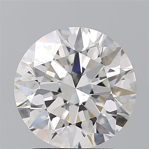 2.57 carat H-SI1 Excellent cut Natūralus Round Deimantas (1)