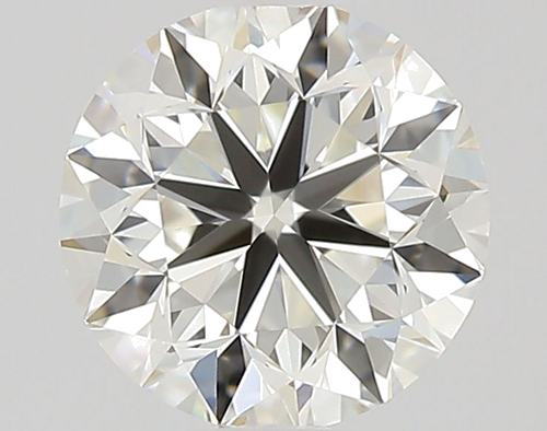 0.51 carat I-VVS1 Very Good cut Natūralus Round Deimantas (1)