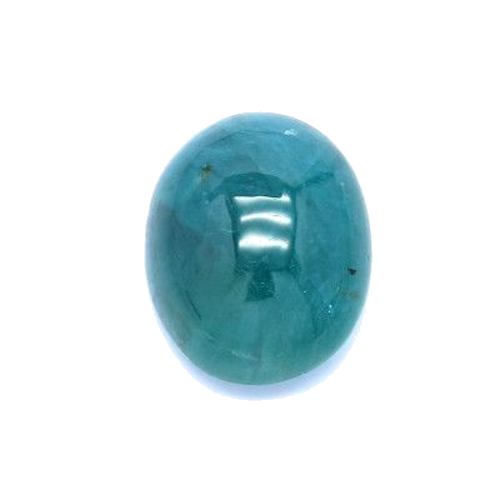 4.93 carat BLUE CABOCHON cut Oval Grandidierite (1)