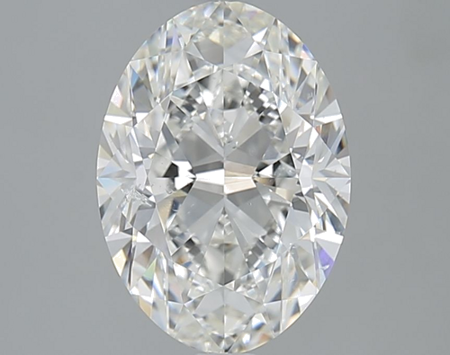 3.01 carat H-SI2 Natūralus Oval Deimantas (1)