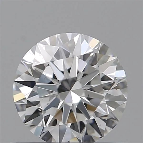 0.51 carat D-SI1 Excellent cut Natūralus Round Deimantas (1)