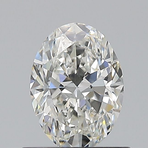 0.7 carat H-VVS2 Natūralus Oval Deimantas (1)