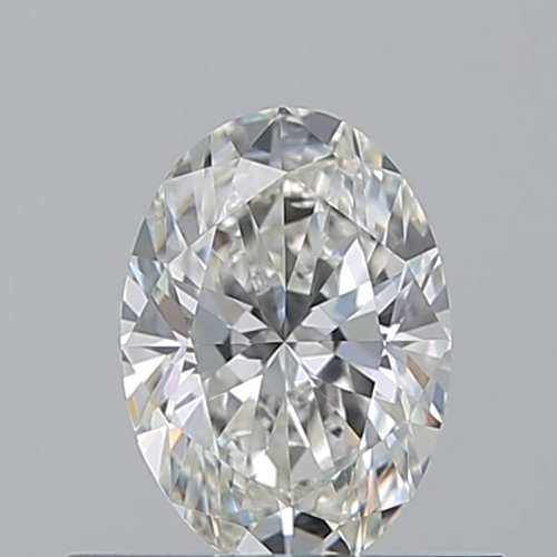 0.5 carat H-VVS1 Natūralus Oval Deimantas (1)