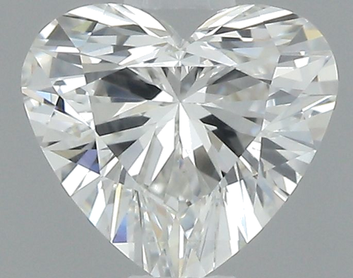 0.52 carat G-VS2 Natūralus Heart Deimantas (1)