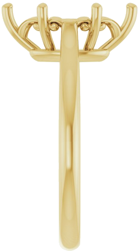 Sužadėtuvių Žiedas „Solitaire“ 14k yellow gold Marquise 12mm x 6mm (4)