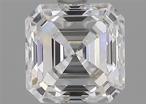 1.61 carat E-VS1 Natūralus Asscher Deimantas (1)