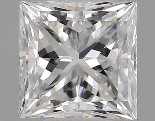 0.3 carat E-VVS2 Natūralus Princess Deimantas (1)