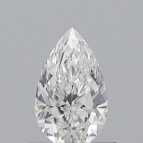 0.54 carat F-VS1 Natūralus Pear Deimantas (1)