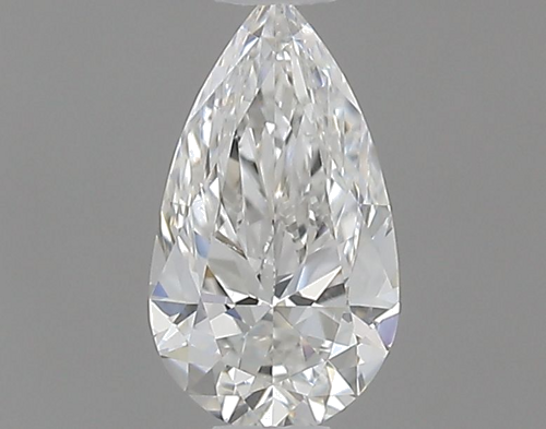 0.33 carat F-SI1 Natūralus Pear Deimantas (1)